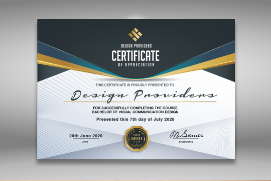 Certificate Design